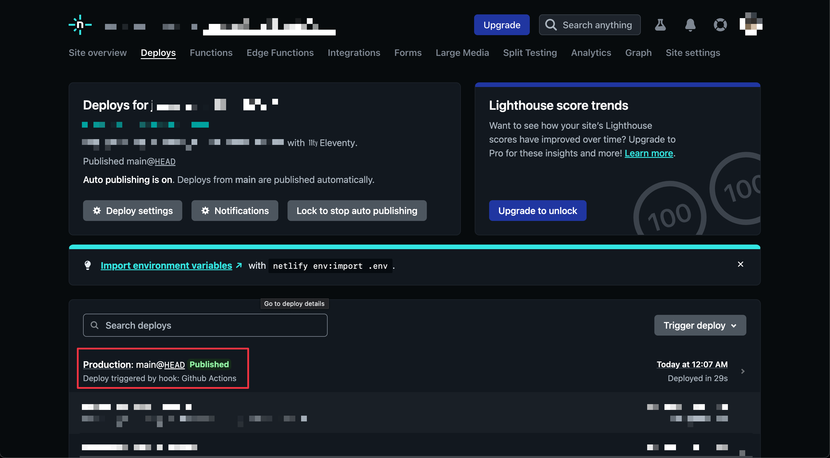 Deploy triggered by hook: Github Actions.